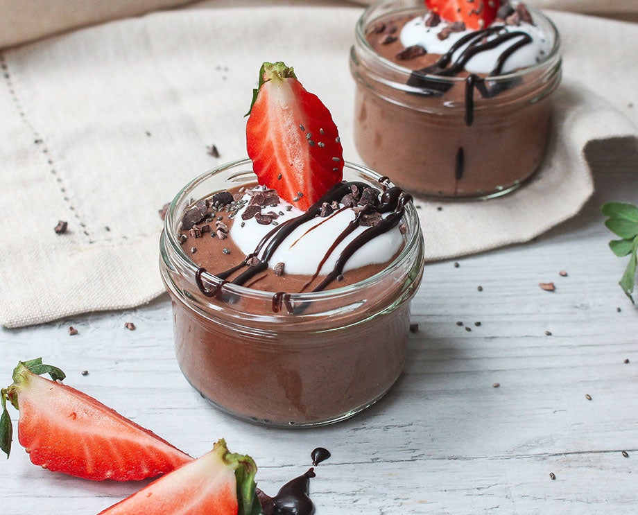 mocha buckwheat pudding