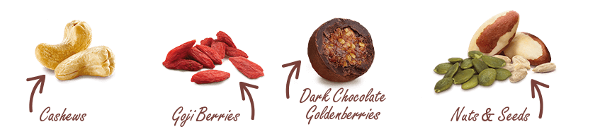 chocolate goldenberry mix