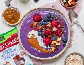 Blueberry Muffin Smoothie Bowl 